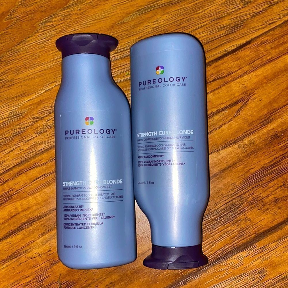 Strength Cure Blonde Shampoo + Conditioner Set